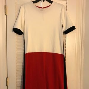 Joan Vass color block dress